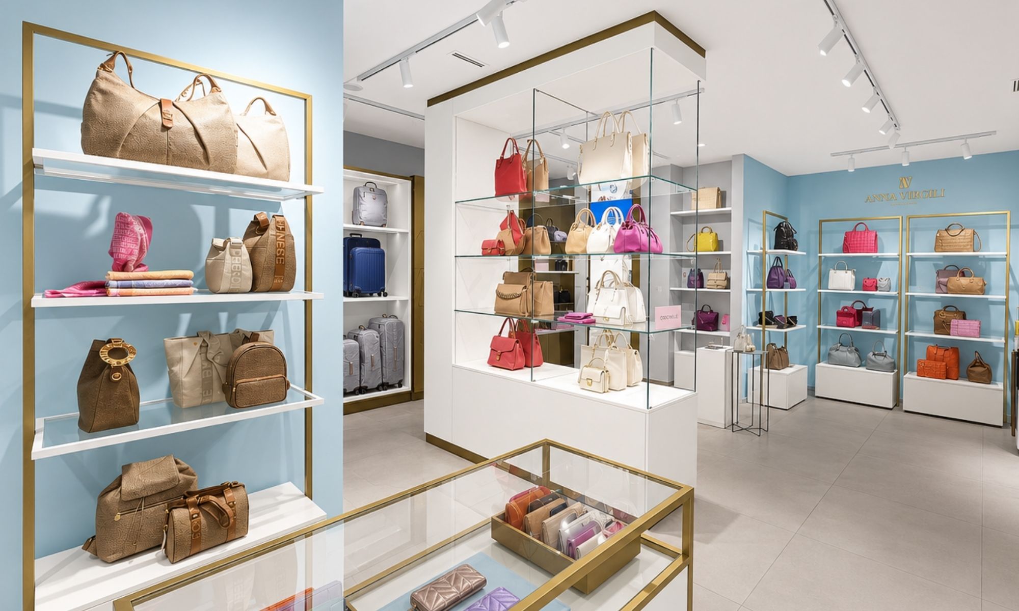 Interni dello store Anna Virgili a San Benedetto del Tronto