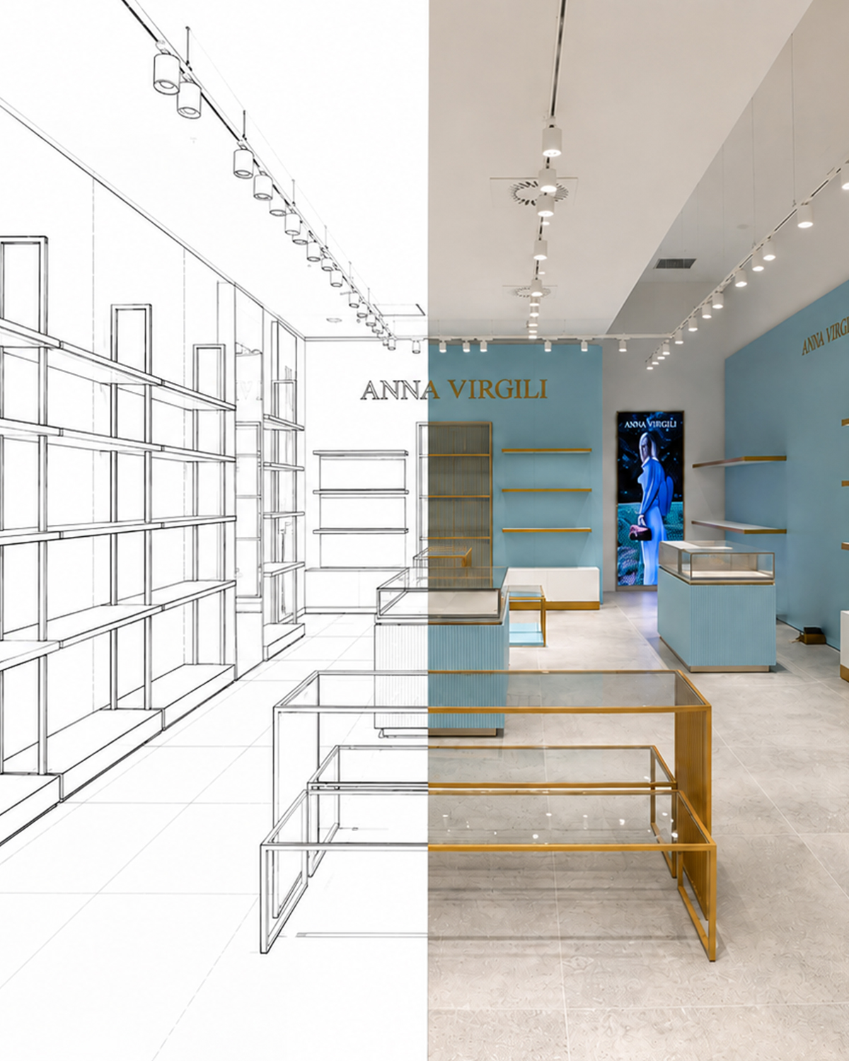 Fit-out negozio - allestimento