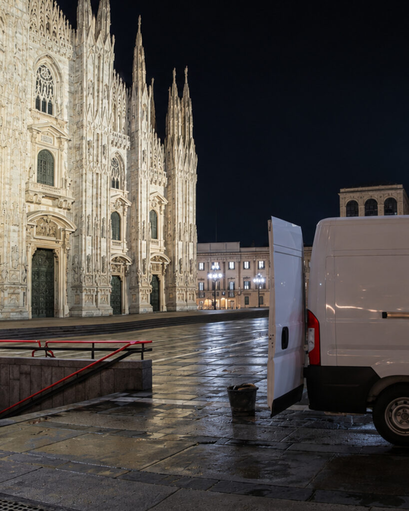 Gestione cantiere in centro storico