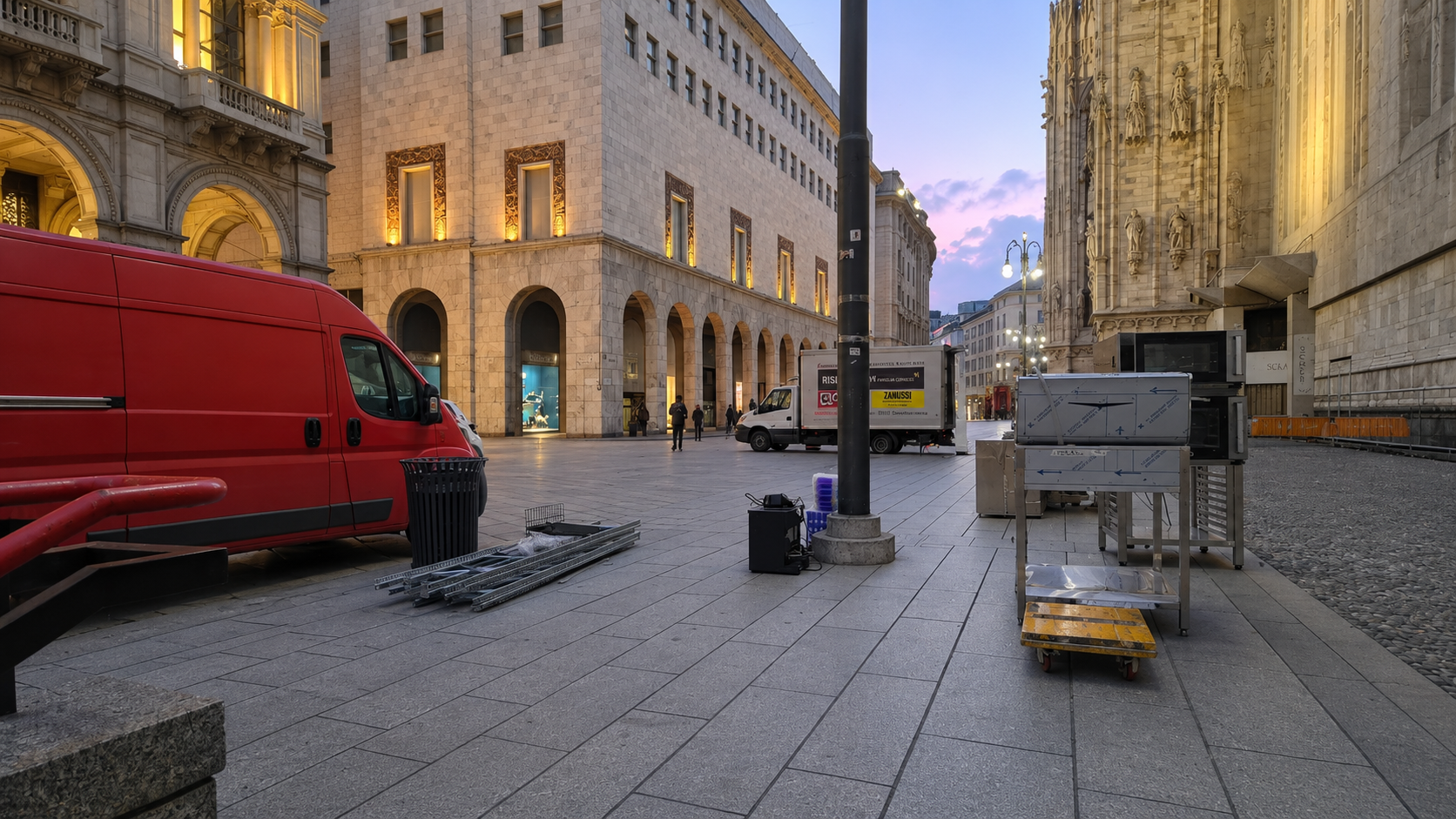 Realizzazione di uno store in centro storico - Starbucks Milano